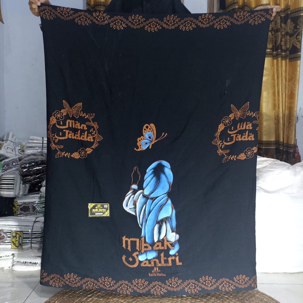 SARUNG BATIK LUKIS SANTRI WANITA SARUNG CEWEK SANTRIWATI