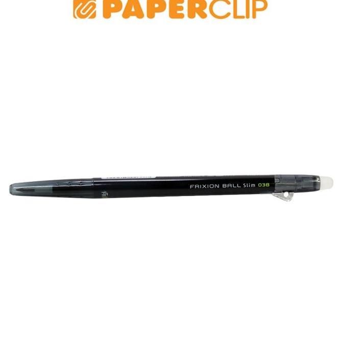 

BAYAR DITEMPAT BALLPOINT PILOT FRIXION BALL SLIM 0.38 LFBS-18UF-B BLACK /ALAT TULIS AESTHETIC/ALAT TULIS SEKOLAH/ALAT TULIS SET/ALAT TULIS LENGKAP/ALAT TULIS ANAK/ALAT TULIS LUCU