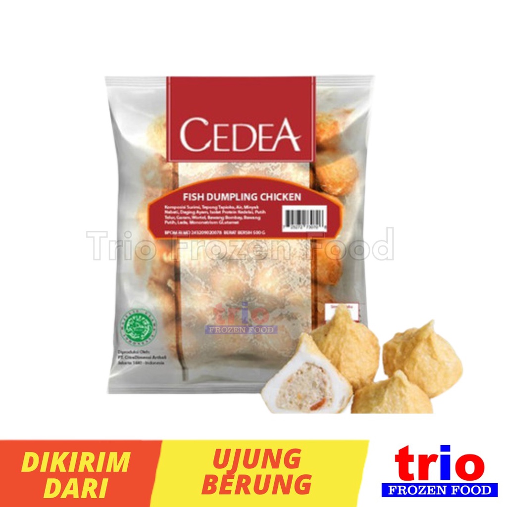

CEDEA FISH CHICKEN DUMPLING 500GR