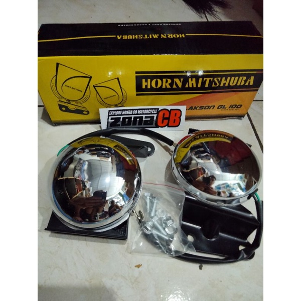 klakson bakpao uh ul bakpau nyaring / bel gl100 gl pro max cb 125 100 original orn mitshuba keong
