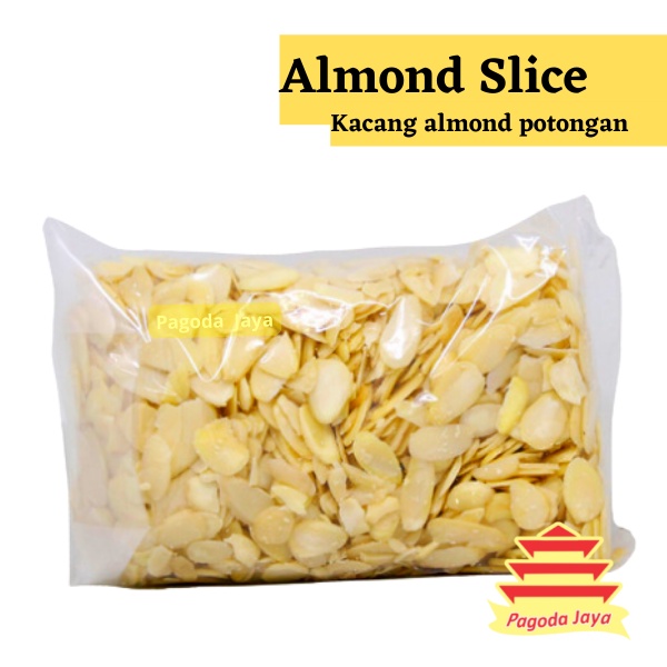 

Almond Slice Merk Almonesia Repack 1 ons