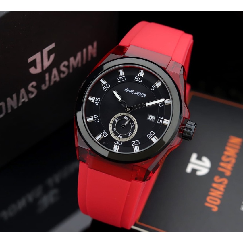 [BISA COD] Jam tangan wanita Strap karet fashion FREE BATRAI
