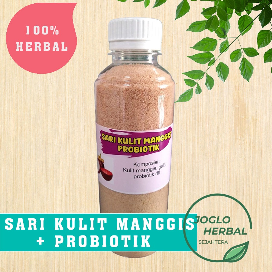 

Sari Kulit Manggis Probiotik minuman serbuk asli baik untuk kesehatan 100% Herbal alami