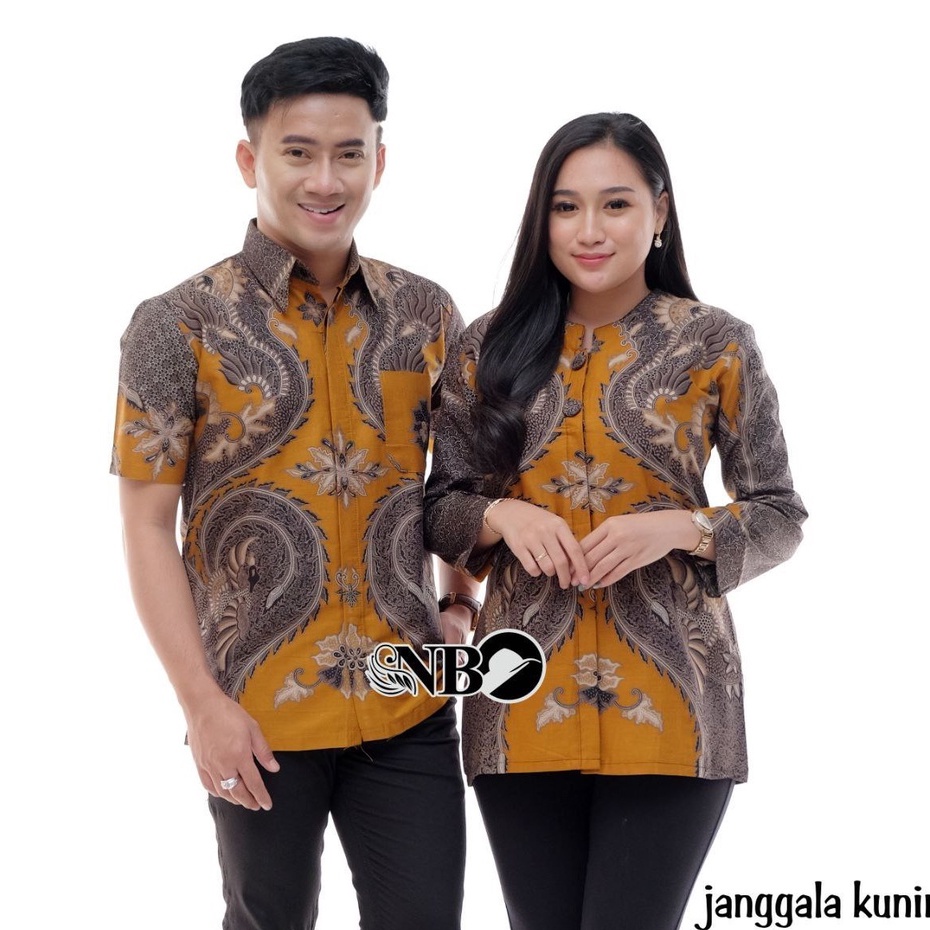 Batik Couple Modern Baju Batik Wanita Modern Atasan Batik Wanita Kerja Blouse Batik Kantor Seragam Batik Modern M L XL XXL