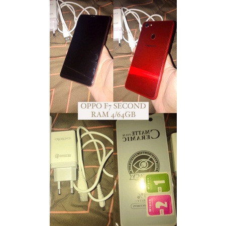 OPPO F7 RAM4/64GB SECOND MURAH