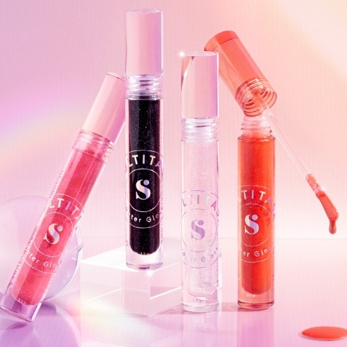 BPOM Somethinc x Sabrina Multitask Water Gloss Lip Gloss Lipglos Lipgloss Bening Transparan