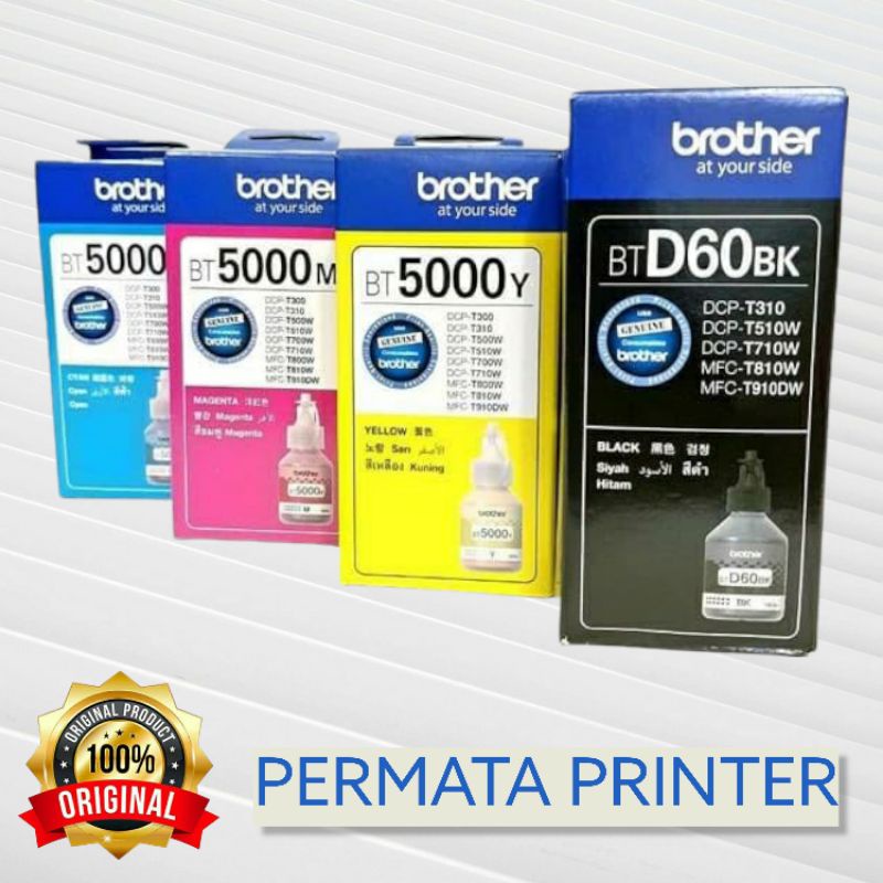 TINTA BROTHER BTD60BK &amp; BT5000 ORIGINAL