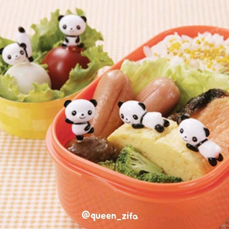 Jual Tusukan Bento Food Picks Panda Torune Shopee Indonesia