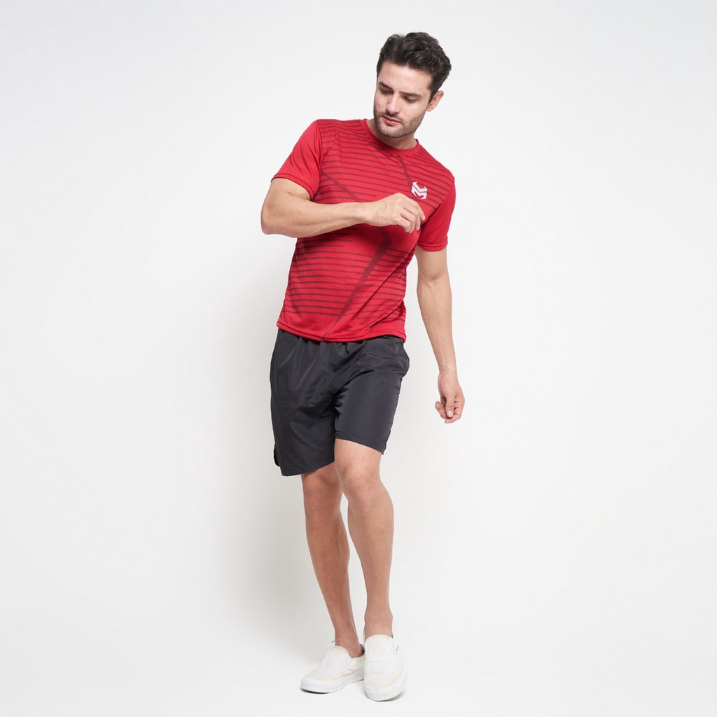 New - Kaos Olahraga Lari Running Gym Fitness Sepeda Quick Dry Fit T-Shirt jersey training Mn04