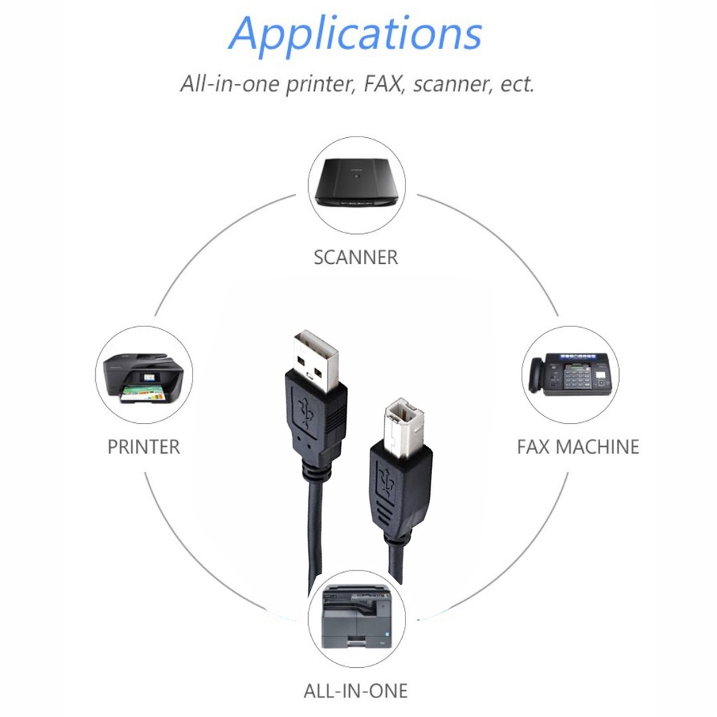 KABEL USB DATA PRINTER 5M HIGH QUALITY HI-SPEED