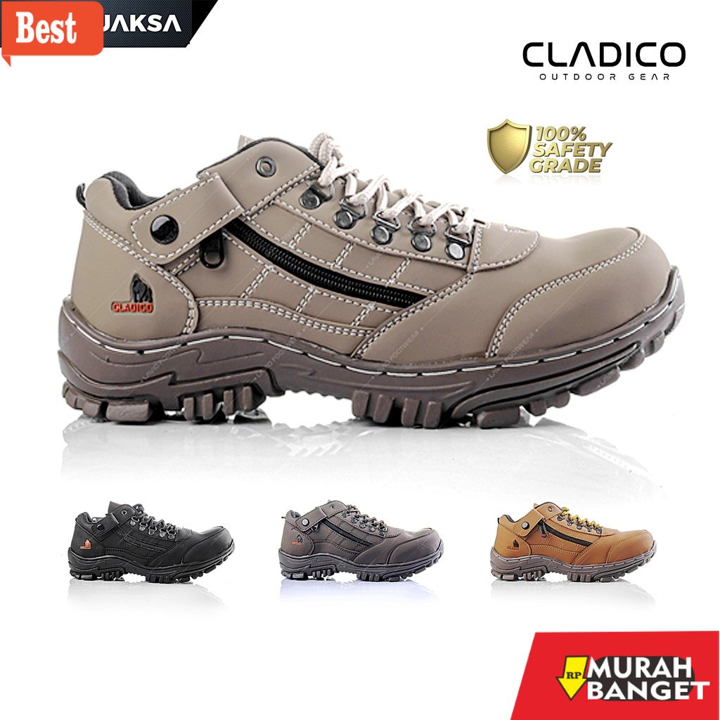 sagara boots CLADICO LION LOW - SEPATU SAFETY BOOTS ORIGINAL TERLARIS UJUNG BESI SEFTY SEPTI SEPTY S