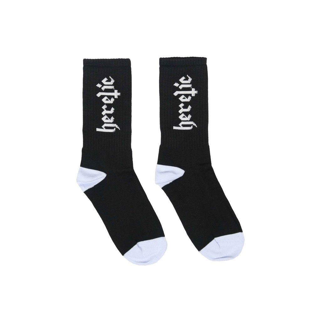 Heretic - Socks / Kaos Kaki - Black Logo