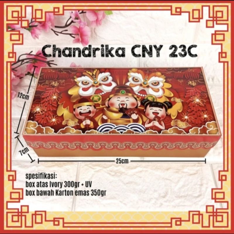 

Box chandrika imlek dus kue imlek (5pc)