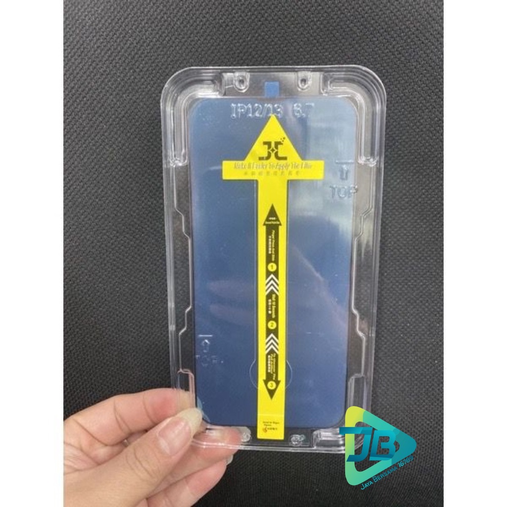 TEMPERED GLASS SUPERFIT IPHONE X XR XS MAX 11 PRO MAX 12 MINI PRO MAX 13 MINI PRO MAX 14 PRO MAX 14 PLUS SPY PRIVACY &amp; CLEAR BENING PEMASANGAN SANGAT GAMPANG CLEAR SPY JB6184