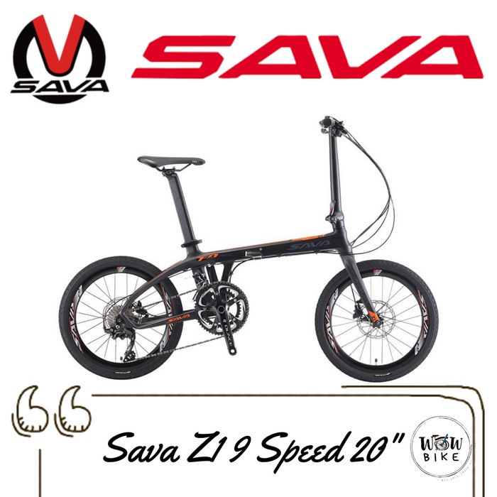 Frame Sepeda Lipat Xiaomi Sava Z1 - 9 Speed