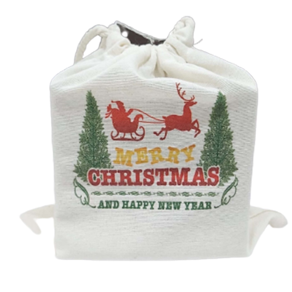CUSTOM POUCH TAS SERUT TEMA NATAL (BISA SATUAN)