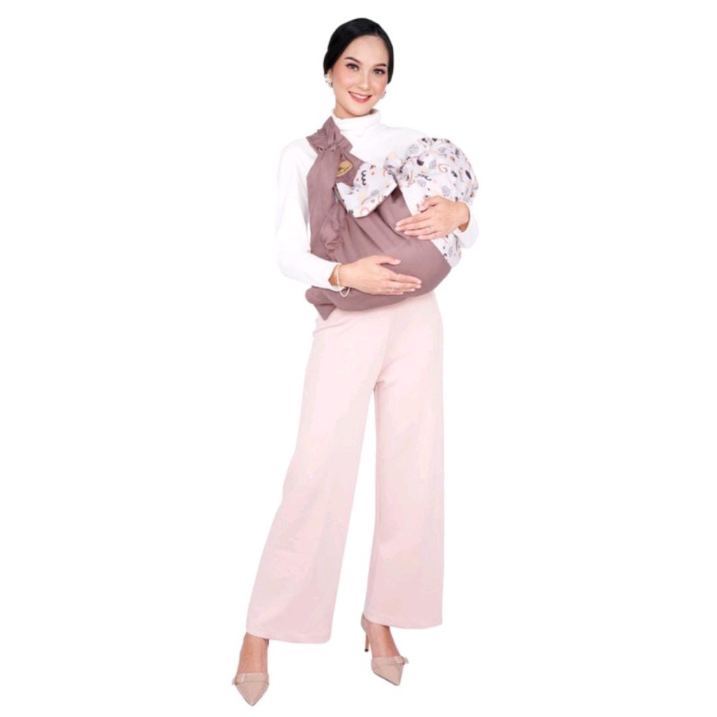 Mom's Baby Gendongan Bayi Samping (bisa u/ newborn) Aurora Series - MBG 1022