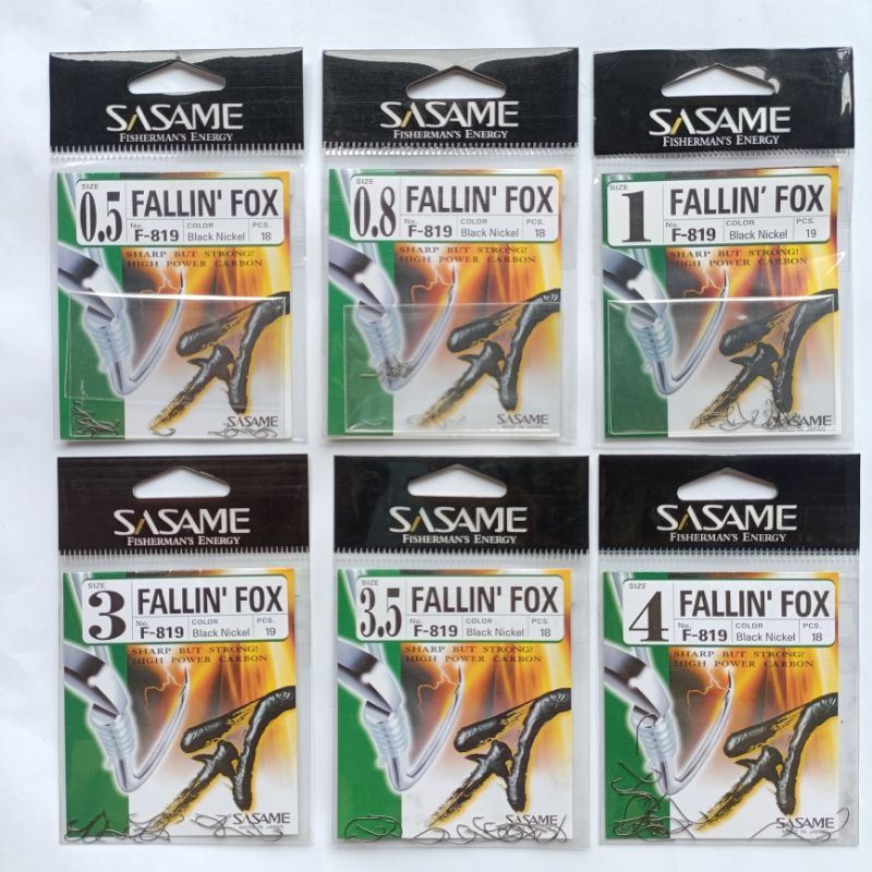 Kail pancing sasame/ SASAME FALLIN FOX F-819