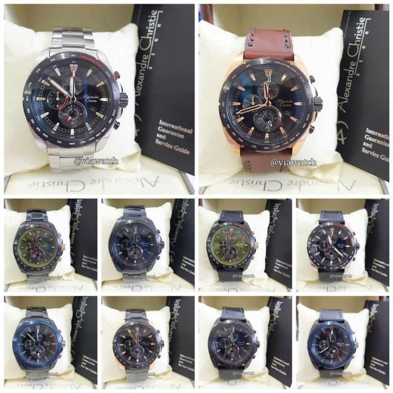 Jam Tangan Pria Alexandre Christie Ac6652 Ac 6652