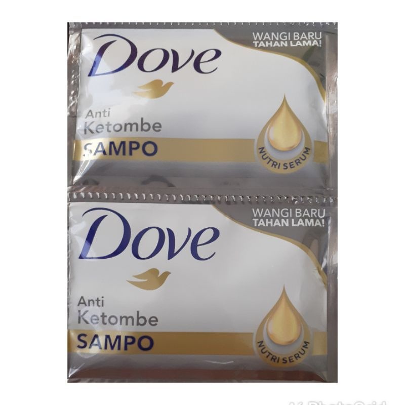 SHAMPOO DOVE 1 DUS 400 PCS SACHET [SWEETSPACE]