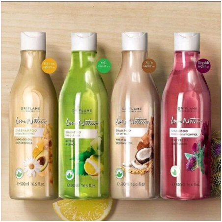 Love nature shampo 2in1 shampo for all hair types avocado oil & chamomile/Love nature shampo for oil