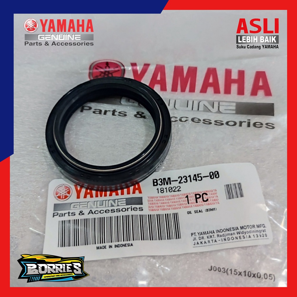 OIL SIL SEAL SHOCK SHOK SOK DEPAN WR 155 ORIGINAL YGP B3M-23145-00