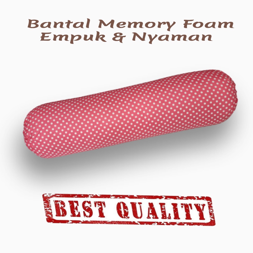 Bantal Guling Tidur Hotel Murah, Full Memory Foam Empuk Dan Nyaman