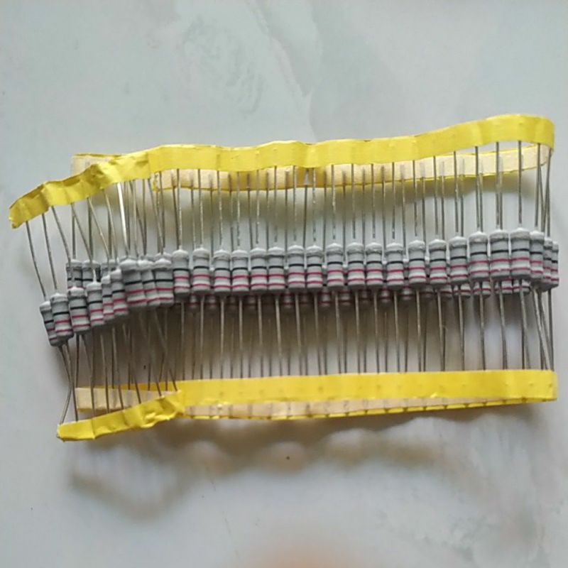 resistor 22 ohm 22ohm 1 watt 5% taiwan 10pcs