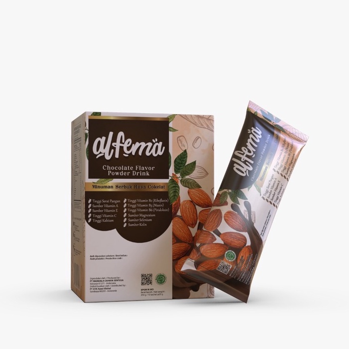 

Alfema Box / Minuman Serbuk Rasa Cokelat / Suplemen kecantikan / Perawat Miss V dan Pengencang