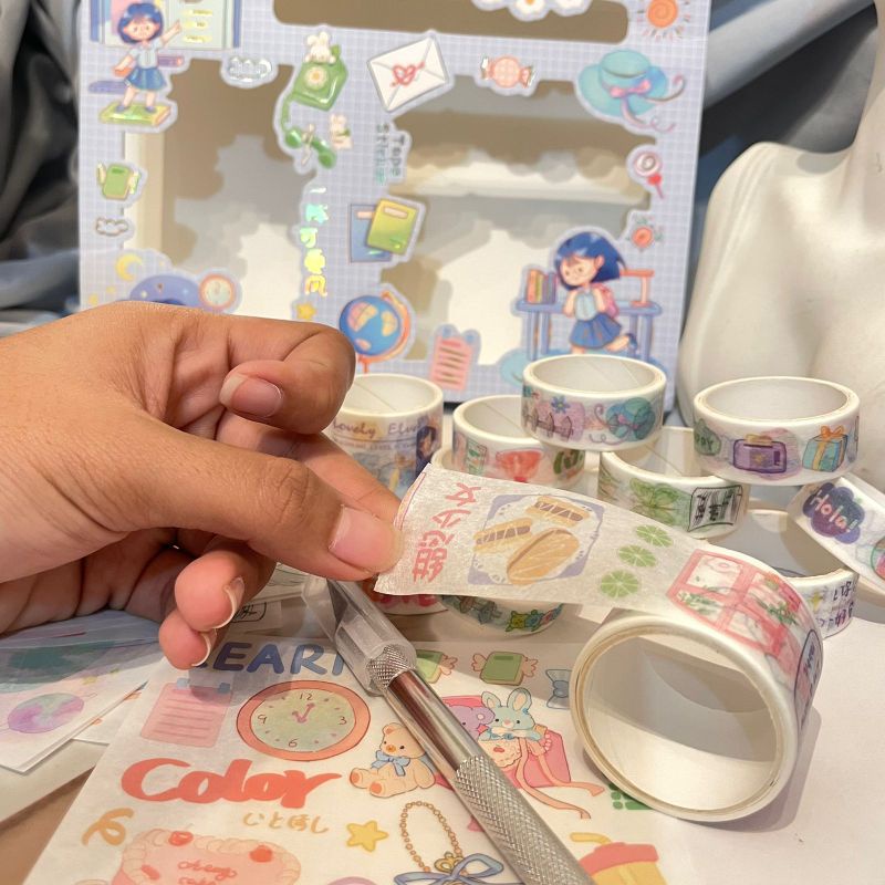 

Paket Stiker Solatip +Pisau Pemotong Stiker YD-SZKD