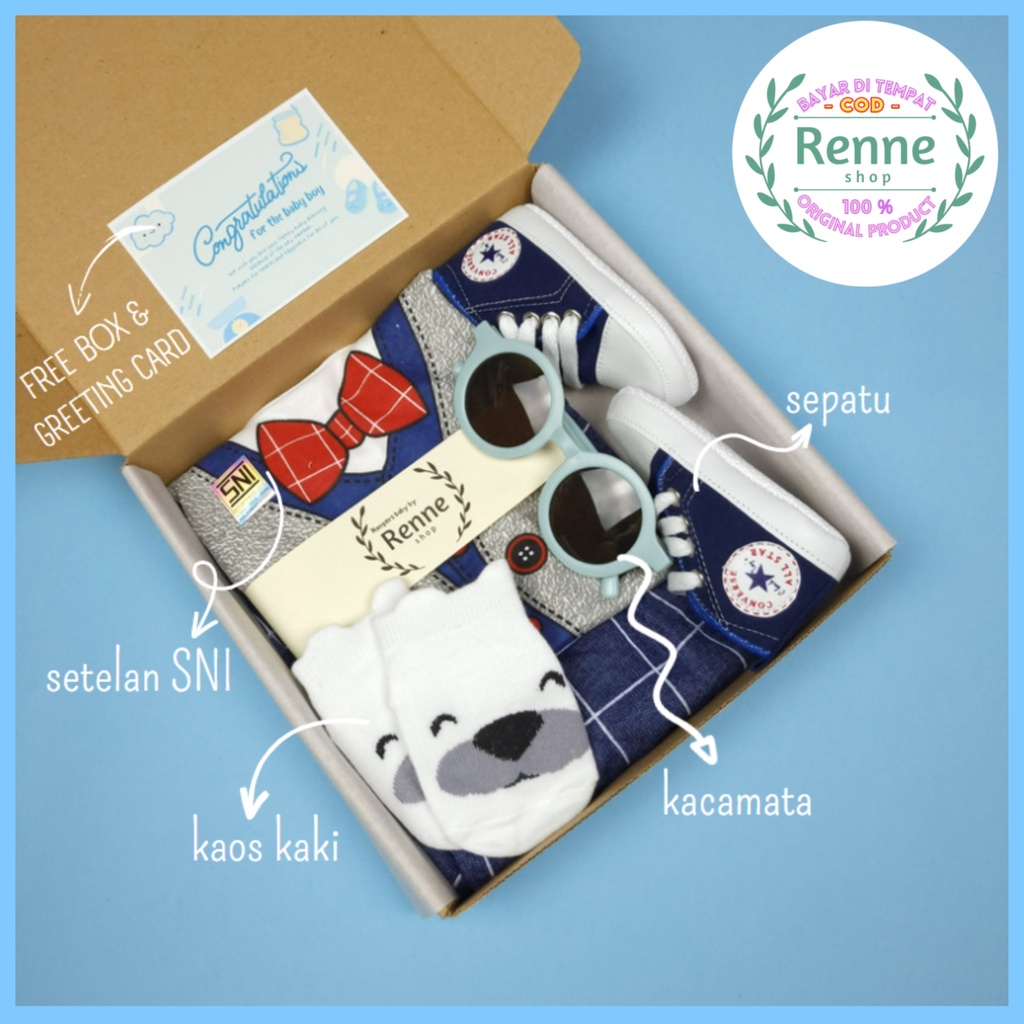 [ RENNE_SHOP ] COD - HAMPERS BABY / HAMPERS BAYI / KADO BAYI / PAKET HADIAH BAYI / KADO NEW BORN / KADO BAYI / KADO BABY / GIFT BOX BABY / GIFT SET BABY / KADO ULANG TAHUN / NEW BORN / GIFT / KADO LUCU