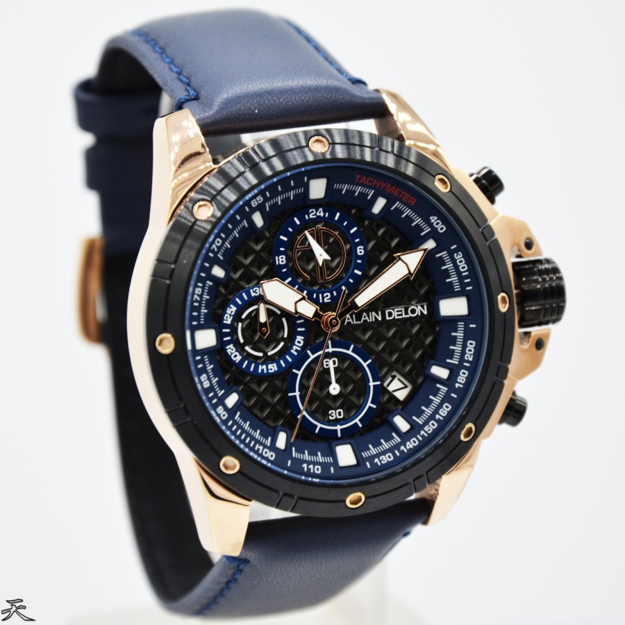 Jam Tangan Pria ORIGINAL Alain Delon AD435-1582C