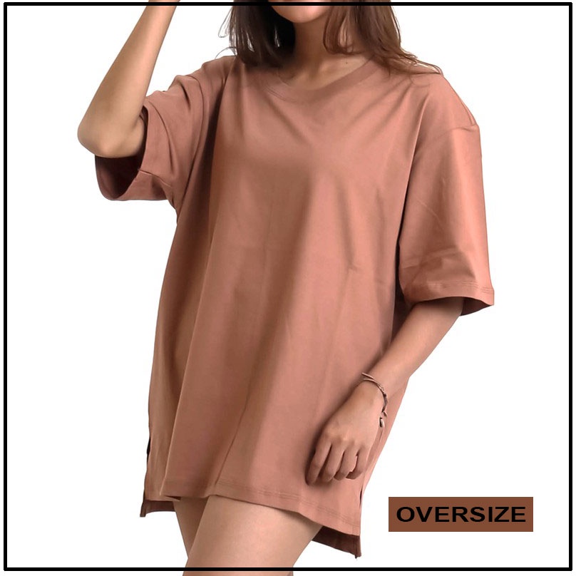 OVERSIZE HIGHSLIT / ATASAN  WANITA OVERSIZE / KAOS OVERSIZE / BIG SIZE