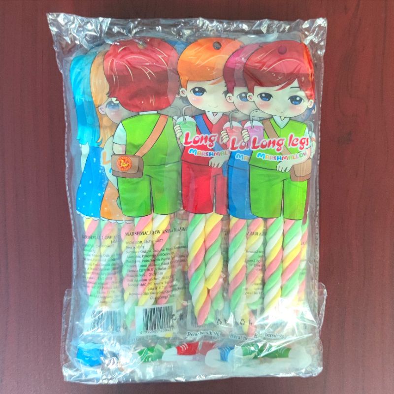 Marshmallow Twister Long Legs | Marshmallow Spiral Panjang | Marshmallow Kepang Rasa Manis