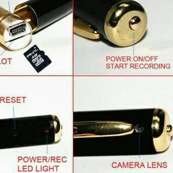 SPY CAM PEN - camera pengintai pulpen