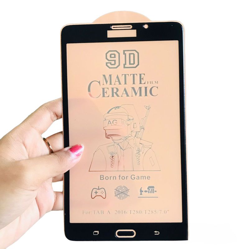 Ceramic Matte Samsung Tab T280/T285 A 6 7.0" 2016 Tempered Glass Ceramic Matte Tab