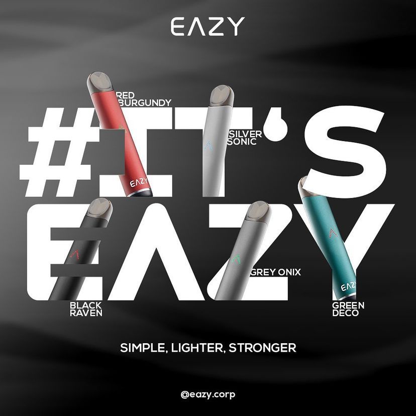 Vappee mini Ezy Authentic PODMOD Original murah/ eazy original free likuids kemasan baru vapee vapoor