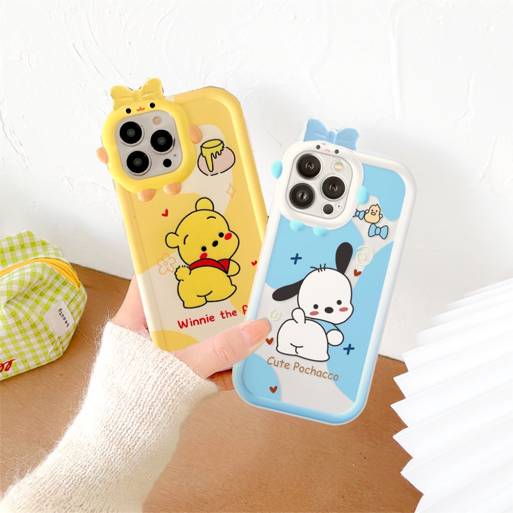 Casing OPPO A17 A77s A57 4G A15 A95 A96 A12 A54 A16 A57 A55 A16K A17K A5s A3s A76 A74 A16E A7 A53 A52 A31 Motif Winni 3D By Buku Literatur Bahasa Mandarin