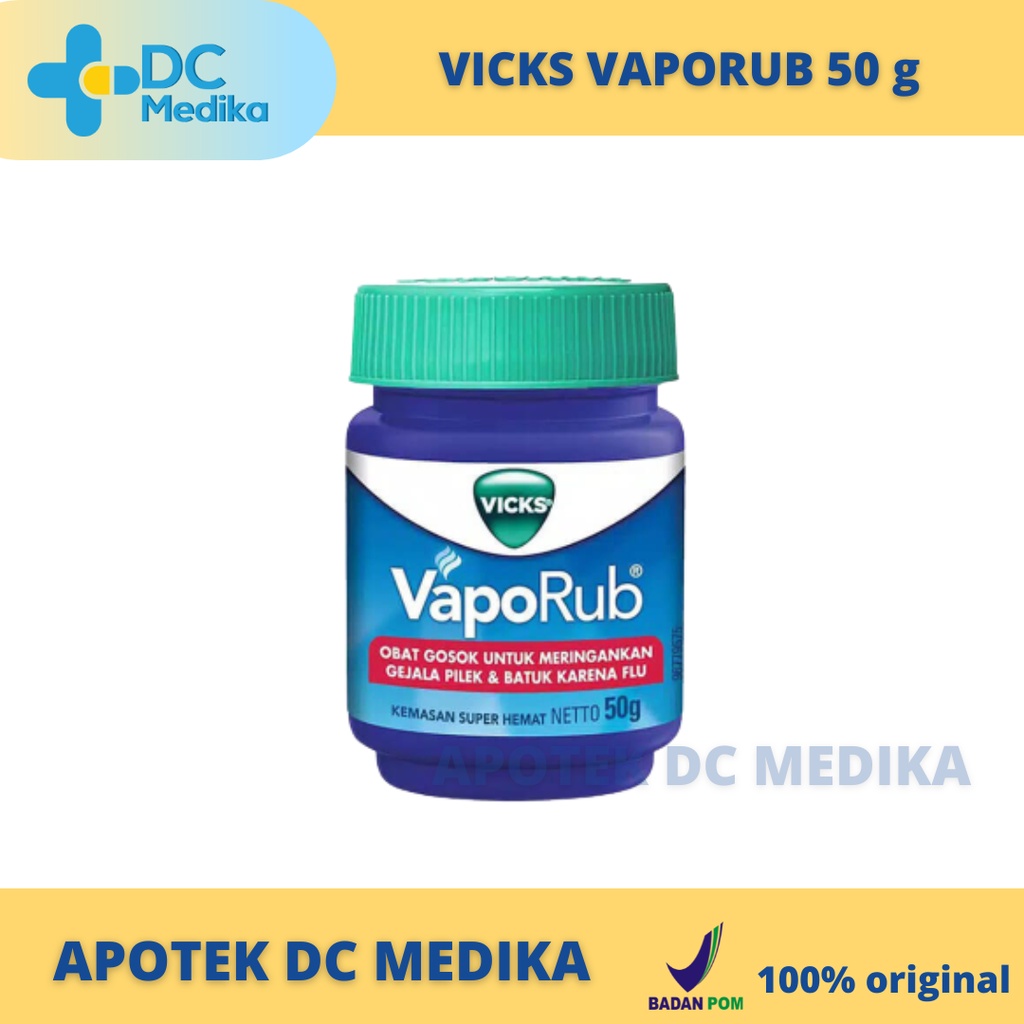 VICKS VAPORUB 50 gr/Obat Gosok