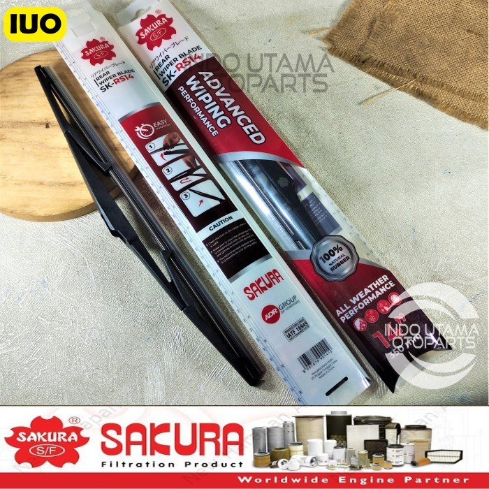 Wiper Belakang Mobil Avanza Xenia Veloz Harrier Sakura 14 inchi RS14