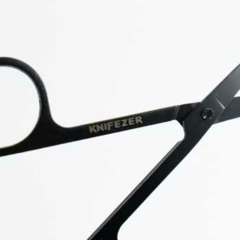 Gunting Cukur Bulu Hidung Kumis Jenggot Ketiak Kemaluan Original Stainless KNIFEZER