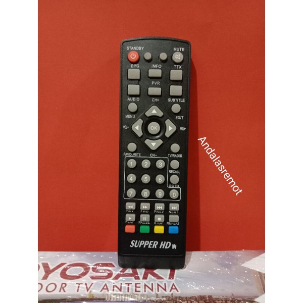 REMOT REMOTE STB DVB T2 SUPER HD