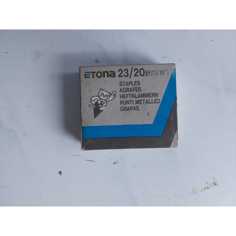 

[BOX ISI 10] STAPLES ETONA 23/20