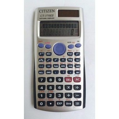 Kalkulator Scientific Citizen CT-570ES 249 functions STAT Data Editor CT 570 ES Calculator Kalkulator Ilmiah