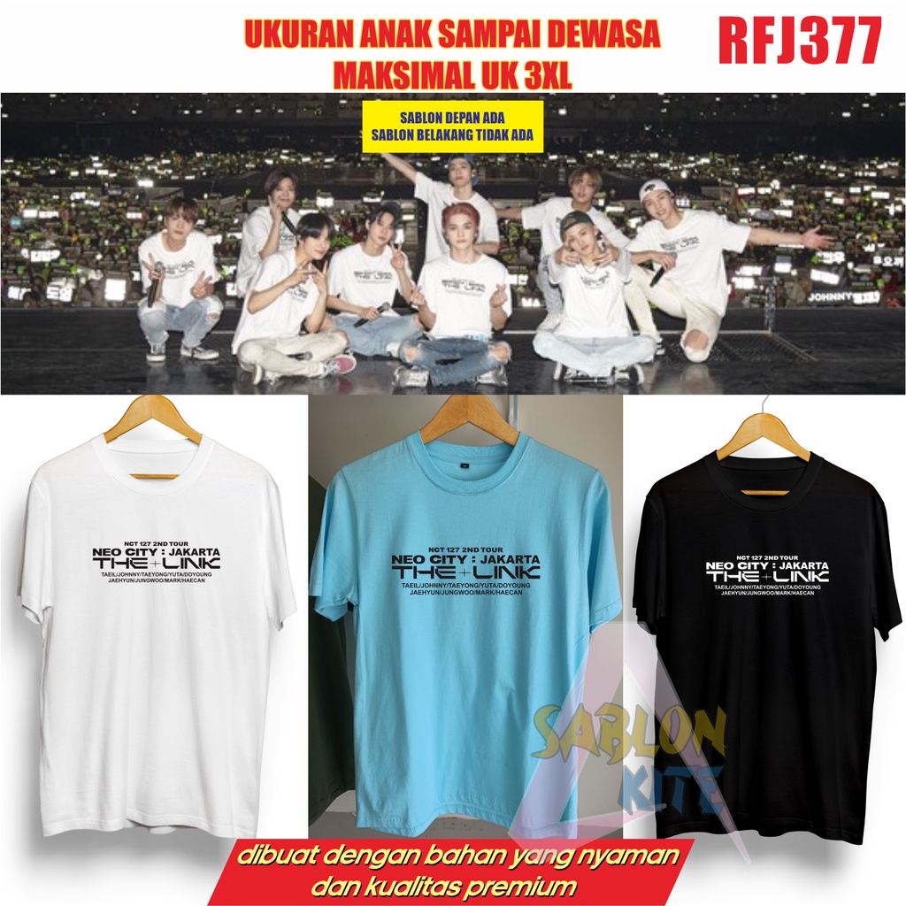 MURAH!!! KAOS NEO CITY JAKARTA THE LINK RFJ377 UP TO 3XL