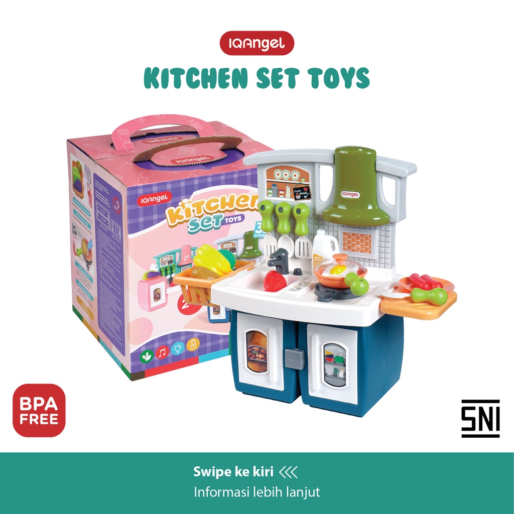 IQANGEL KITCHEN SET TOYS / IQBC9001