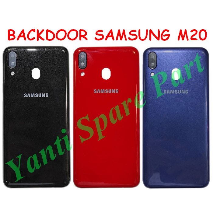 Backdoor Tutup Belakang Samsung M20 M205 Original New