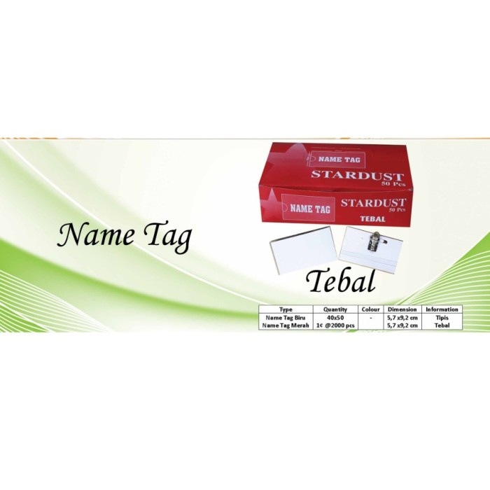 

Name Tag Bos Name Tag/Tempat Nama Peniti/Id Card Plastik/Id Card Holder