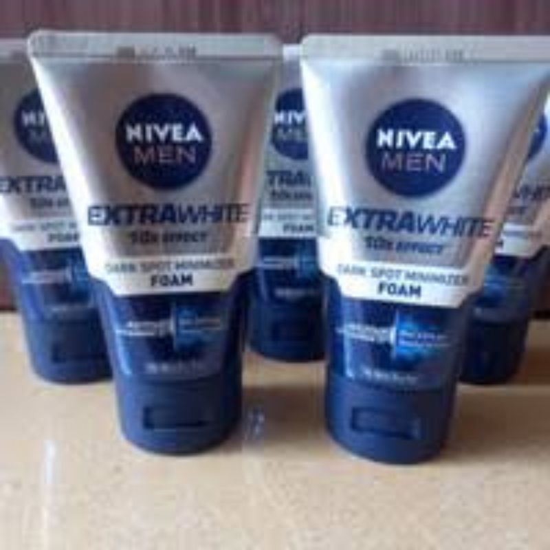 NIVEA MEN Personal Care Men Extra White Dark Spot Minimizer Facial Foam - 100 ml