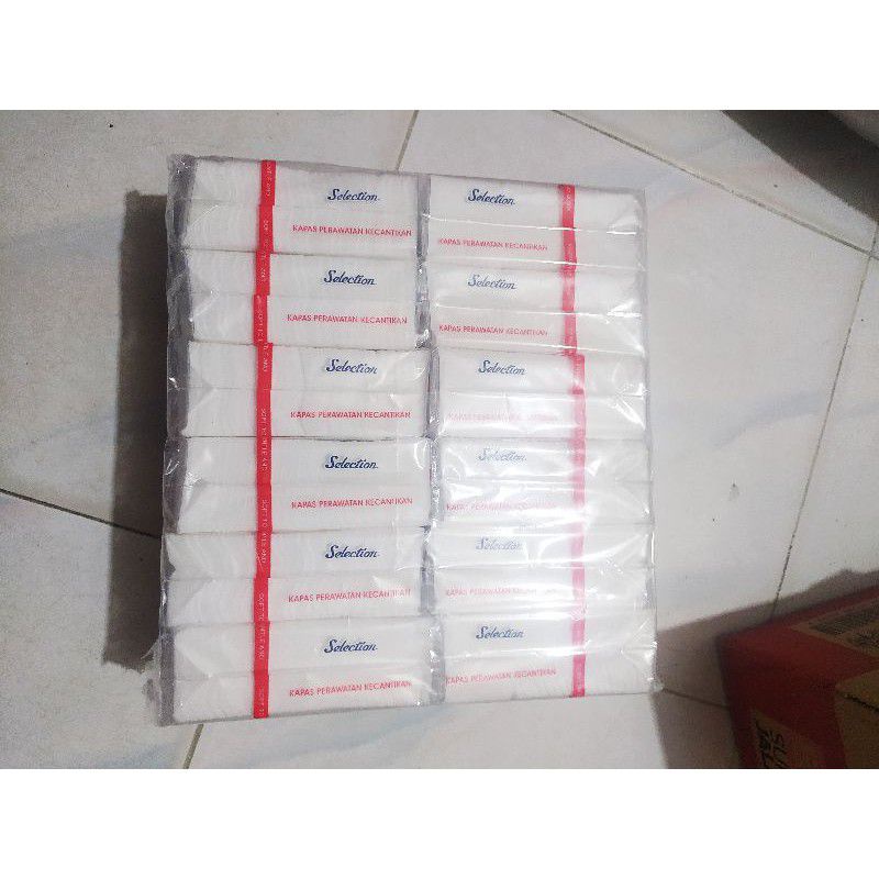 Selection kapas facial cotton 35gr ( harga 1 lusin )